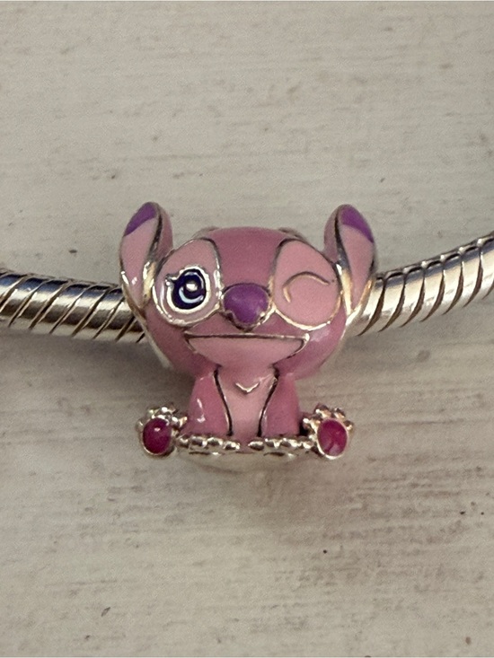 Pandora Jewelry - Pink Angel (Lilo & Stitch) Cartoon Charm Bead